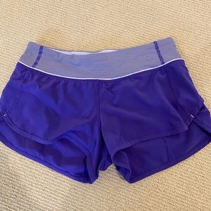 Lululemon “run times” short, size 4